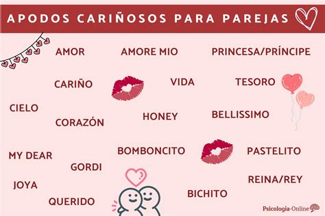 apelativos cariñosos originales|Apelativos cariñosos para enamorados